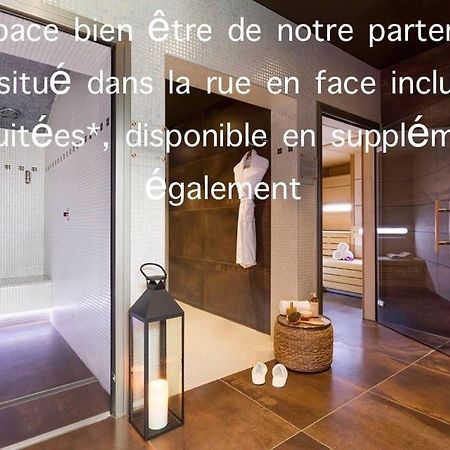 Garden Spa-Hyper Centre Avec Cour-Calme-Sauna-Hamam Apartment Troyes Exterior photo